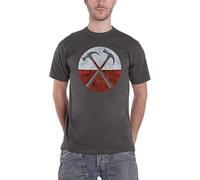 Pink Floyd T Shirt Vintage The Wall Hammers Official Unisex Charcoal Grey M