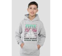 Pink Floyd The Band Youth Kids Pull-Over Hoodie, Athletic Heather Pink Floyd Grey 9-11 Years