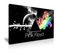 Pink Floyd The Dark Side of the Moon Canvas Music Wall Art Picture Print (46cm X 31cm)