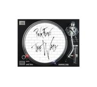 Pink Floyd - The Wall - Graphic Turntable Slip Mat- 11.75" Platter Slipmat for 12" Vinyl Record Players - Improves Sound Support - 1/8" Thick Record Player Mat