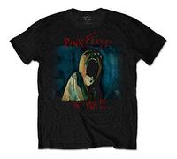 Pink Floyd The Wall Scream Official Tee T-Shirt Mens Unisex (Large) Black