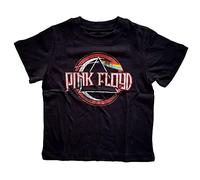 Pink Floyd Toddler T Shirt Vintage Dark Side of The Moon Seal 12 Months to 5 yrs 12 Mois Black