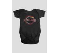 Pink Floyd Vintage Dark Side of the Moon Seal Baby Grow in Black | Size: 24 m Pink Floyd Black 24 m