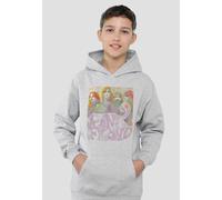 Pink Floyd Water Color Band Youth Kids Pull-Over Hoodie, Athletic Heather Pink Floyd Grey 9-11 Years