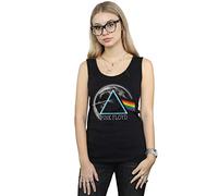 Pink Floyd Women's Dark Side of The Moon Distressed Vest Black Small
