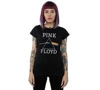 Pink Floyd Women's Dark Side of The Moon Prism T-Shirt Large Black