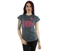 Pink Floyd Women's Retro Logo T-Shirt Large Dark Heather