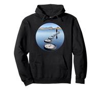 Pink Floyd WYWH50 Man Standing On Clocks Wish You Were Here Pullover Hoodie
