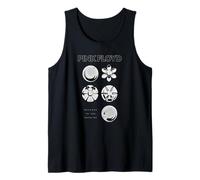 Pink Floyd WYWH50 Welcome to The Machine Mechanical Flowers Tank Top