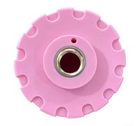 Pink Foam Pitcher Lid Compatible with Milk Frother Jug - Sturdy Plastic Cap for Latte Art Sets - Kitchen Supplies for Home Use - Single Unit(1pcs)
