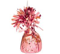 Pink Foil Balloon Weight (5cm x 13cm) 1 Count - Stylish & Durable Accessory for Party Decorations & Events