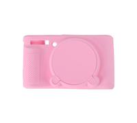 (Pink) For Canon SX740 / SX730 Soft Silicone Protective Case Anti-drop Camera Cover