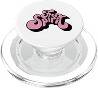 Pink Free Fun Spirit Positivity Motivation & Self Empowering PopSockets PopGrip for MagSafe