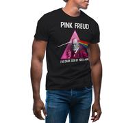 Pink Freud The Dark Side of Your mom Men's Black T-Shirt Size XXL
