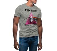 Pink Freud The Dark Side of Your mom Men's Grey T-Shirt Size 3XL