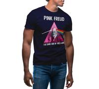 Pink Freud The Dark Side of Your mom Men's Navy Blue T-Shirt Size XL