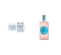 Pink G&T Bundle - Fever-Tree Light Indian Tonic Water (24x150ml) and Malfy Rosa Sicilian Pink Grapefruit Flavoured Gin (70cl)