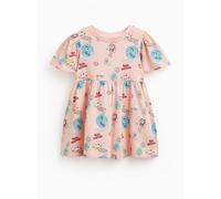 Pink Gabby's Dollhouse Print Jersey Dress 5-6 years