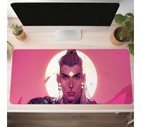 Pink Gaming Mouse Mat Man Large Mouse Pad 120 x 60cm XXL Mousepad Desk Mat Improved Precision and Speed Rubber Base for Stable Grip on Smooth Surfaces Table Pad PjY8139 1-F