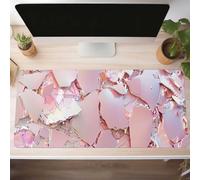 Pink Gaming Mouse Mat Melancholy Large Mouse Pad 1000x500x3 mm XXL Mousepad Desk Mat Improved Precision and Speed Rubber Base for Stable Grip on Smooth Surfaces Table Pad PjY8259 R-Y