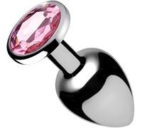 Pink Gem Anal Plug-Large