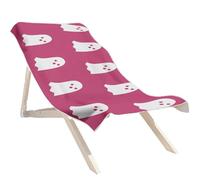 Pink Ghost Hand Towels - 59 x 29 Inch Halloween Hand Towels Double Stitched,Super Absorbent Cute Beach Towel, Halloween Bath Towels, Pink Towels for the
