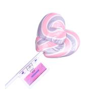 Pink Gin Love Heart Lollipops (10)