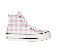 Pink Gingham Print High-Top Trainers, female, Converse, Sneakers, Multicolor, 3 1/2 UK, Shoes 3 1/2 UK