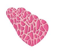Pink Giraffe Texture Car Air Fresheners Cards 4 Pcs Hanging Fragrance Scented Cards Long-Lasting Car Aromatherapy Tablets for Wardrobe Bathroom Car Interior Mirror Pendant Gifts
