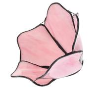 Pink Glass Lotus Lampshade for E27 Wall and Pendant Lights 20x20x12cm | Smooth Surface, Softer Eye-Friendly Glow, Simple Elegant Styling, Easy Replacement, Suitable for Bathroom Vanity Areas