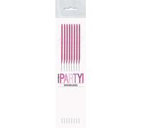 Pink Glitz Birthday Sparklers (17cm) - Dazzling & Vibrant Celebration Igniters - Perfect for Birthdays & Special Occasions - 8ct