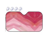 Pink Gradient Style It is a car Windshield Sun Visor, which Does not take up Too Much Space and Protects The Environment Inside The car.