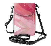 Pink gradient style This lightweight, unisex flap crossbody bag frees up your hands and is suitable for travel, holidays, and everyday use.