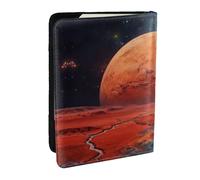 Pink graffiti Passport Holder for Travel - Passport Case for Men & Women Travel Document Organizer Credit Cards Case, Mars, One Size