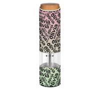 Pink Green Custom Electric Salt and Pepper Grinder