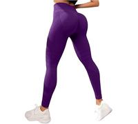 Pink Green Purple Beige Nutmeg Silver Women 3D Compression Leggings Anti Cellulite Slimming Scrunch Bums Leggings High Waist Trousers Ladies Seamless Push-Up Opaque Gym Yoga Pants Size 10 12 14 16 18
