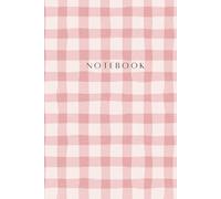 Pink Grid Notebook: Aesthetic Ruled Notebook with Tulip Designs for Journalling, Note-Taking and Daily Planning