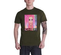 Pink Hair T Shirt Cher Green L