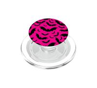 pink halloween vampire bats gothic spooky creepy macabre PopSockets PopGrip for MagSafe
