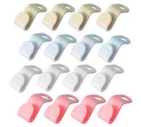 Pink Hangers Hooks 20Pcs Closet Organizer Space-Saving Stackable Hangers For Closet