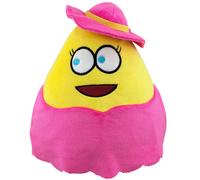 (Pink Hat) Pou My Pet Alien Game Plush Toy Filling Soft Doll Kidss Pillow Home Decoration