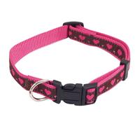 PINK HEART CLR 1/2x10-14 INCH