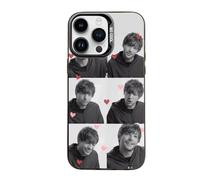 Pink Heart Collage Louis Styles Tour Tomlinson One 1D Direction Fan Girl Custom Compatible With iPhone 11 12 13 14 15 16 16E Pro Max Plus Mini Bumper Case Custom Design Name Protective Cover Silicone