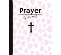 Pink Hearts Prayer Journal Notebook: College Ruled | 101 Pages | 8.5x11 inches |