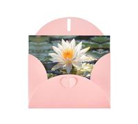 Pink Holiday greeting check blank card and pearl beautiful blank note block VVXBHGR Thailand's national flower Pattern