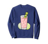 Pink Honey Deuce Cocktail Tennis Balls Sweatshirt