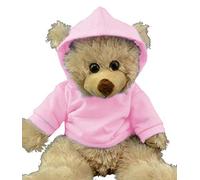 Pink Hoodie T-shirt - 16" / 40cm - Teddy Bear Clothes - fits Build a Bear