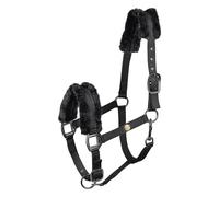 Pink horse halter with fleece Waldhausen Modern