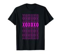 Pink Hugs N Kisses Pink Graphic T-Shirt