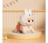 (pink) Infant Toy Electric Crawling Baby Early Education Baby Rabbit Crawling Educational Brain Enlightenment Multifunctional Children's Toy